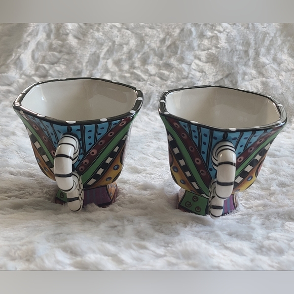 Studio Designworks - Set of 2 Tea Cups With Saucers - Picture 9 of 16